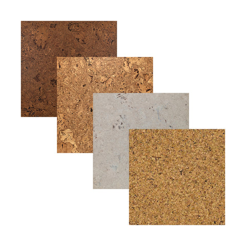 Parquet Cork Floor Tile Sample Set